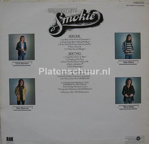 Smokie - Greatest Hits   (LP)