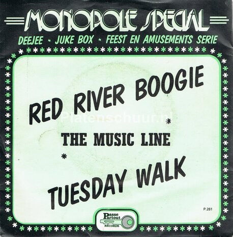 The Music Line - Red River Boogie / Tuesday Walk