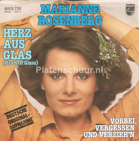 Marianne Rosenberg - Herz aus glas / Vorbei, vergessen und verzieh'n