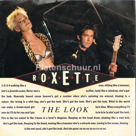 Roxette - The Look / Silver Blue