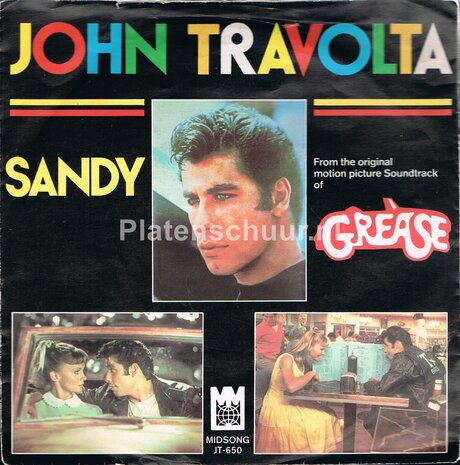 John Travolta - Sandy / Rainbows
