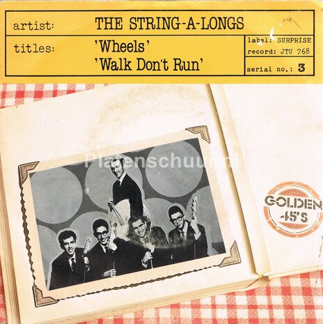 The String-A-Longs - Wheels / Walk Don't Run