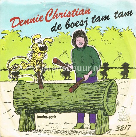 Dennie Christian - De Boesj Tam Tam / Hoeba-Rock