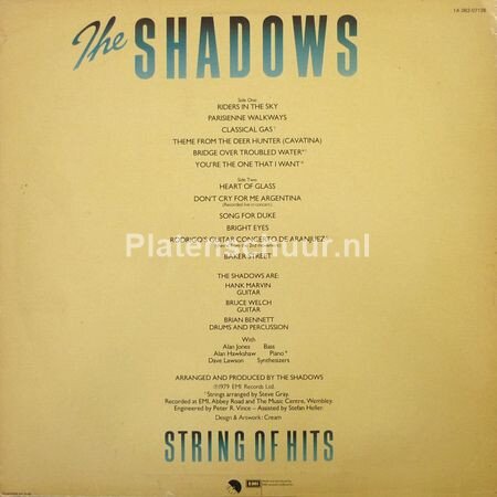 The Shadows - String Of Hits  (LP)