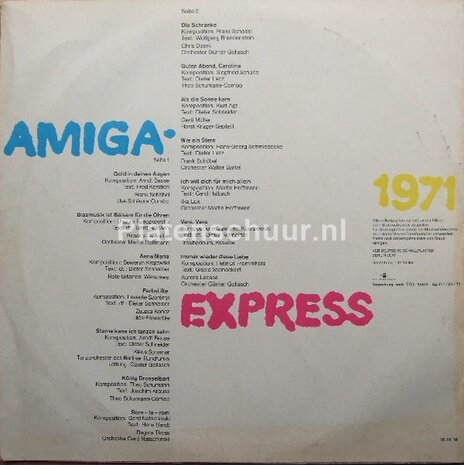 Amiga-Express 1971  (LP)