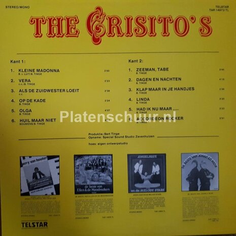 The Crisito's - The Crisito's   (LP)