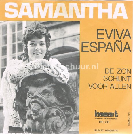 Samantha - Eviva Espana / De zon schijnt voor allen