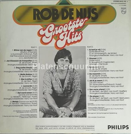 Rob de Nijs - Grootste Hits  (LP)