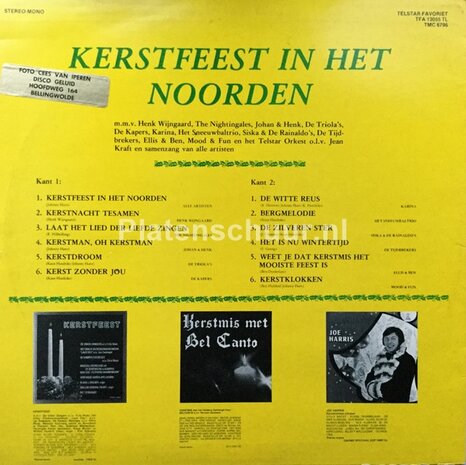 Div. Artiesten - Kerstfeest In Het Noorden  (LP)