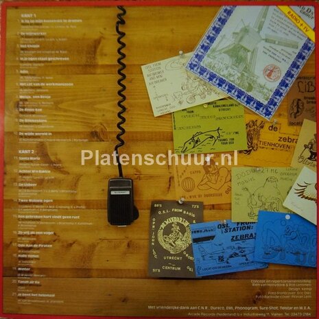 De Grote Piratenplaat - 20 Piratenkrakers  (LP)
