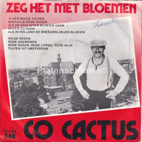 Co Cactus - Mijn Amsterdam / Zeg het met bloemen