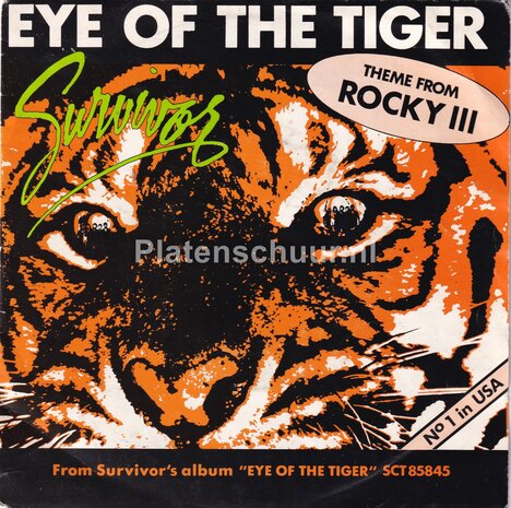 Survivor - Eye Of The Tiger / Take you on a saturday