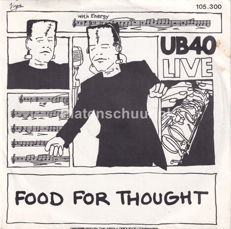 UB40 - Food for thought / The piper calls the tune