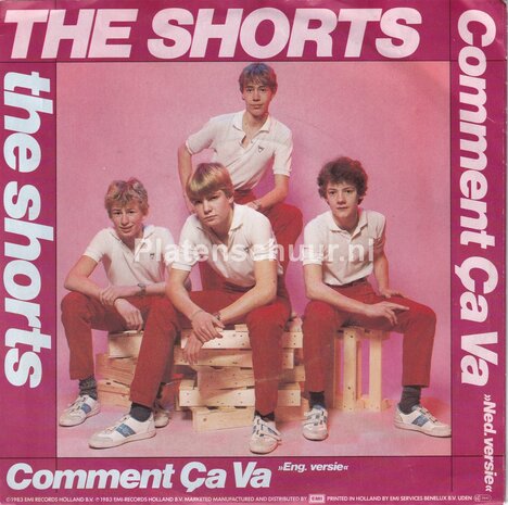 The Shorts - Comment Ca Va  (Nederlandse en Engelse versie)