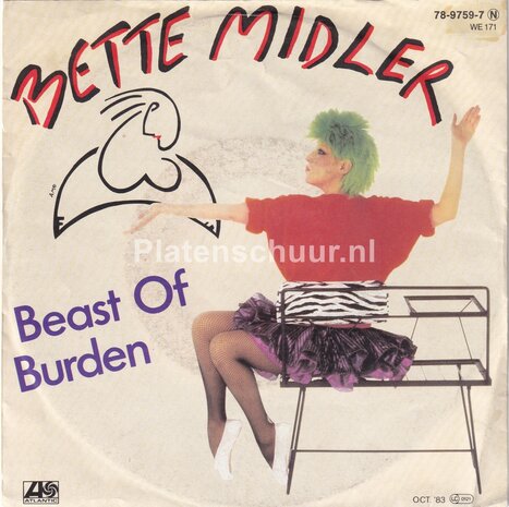 Bette Midler - Beast Of Burden / Come Back, Jimmy Dean