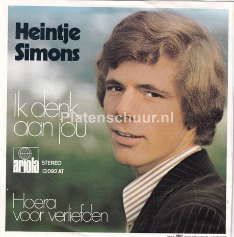 Heintje Simons - Ik denk aan jou / Hoera voor verliefden
