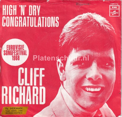 Cliff Richard - High 'N' Dry / Congratulations