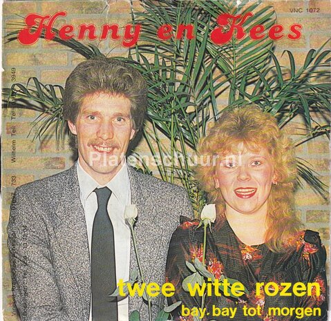 Henny en Kees - Twee witte rozen / bay bay tot morgen (Cover van - Radi Ensemble)
