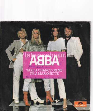 Abba - Take a chance on me / I'm a marionette