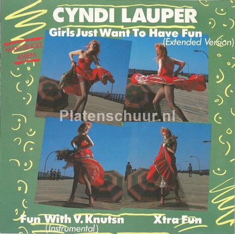 Cyndi Lauper - Girls Just Want To Have Fun (Extended Version) (Maxi Single)