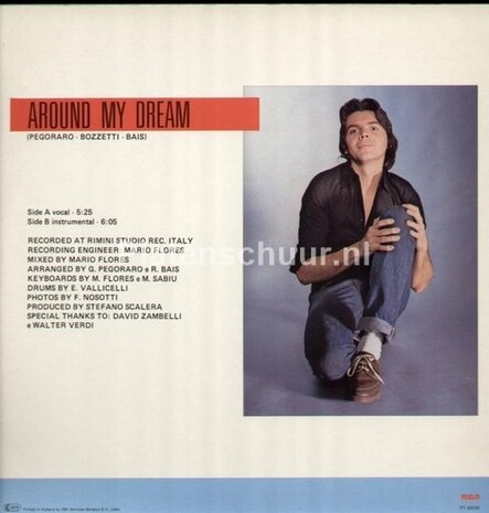 Silver Pozzoli - Around My Dream  (Maxi Single)