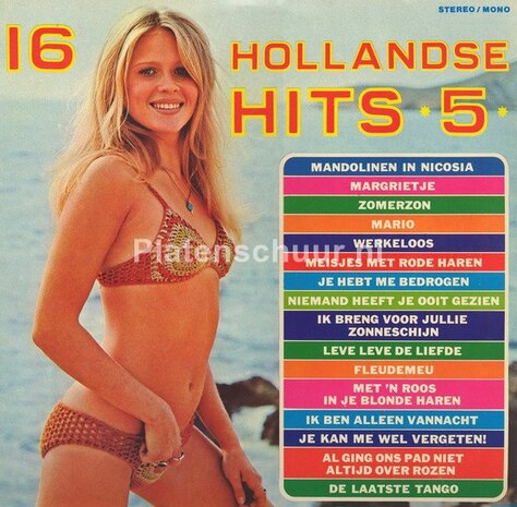16 Hollandse Hits *5*  (LP)