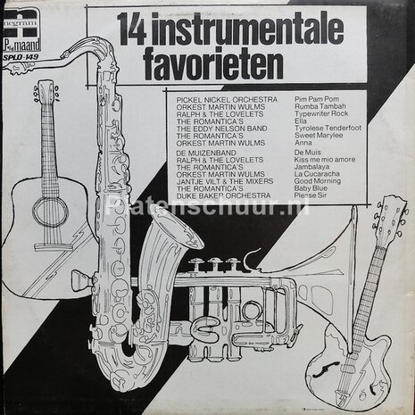 14 Instrumentale Favorieten  (LP)