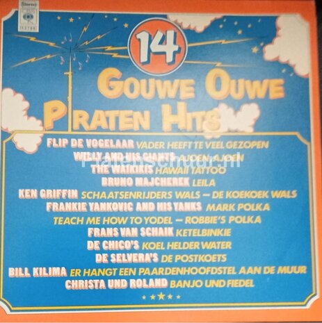 14 Gouwe Ouwe Piraten Hits  (LP)