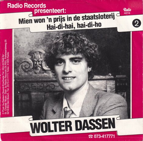 Wolter Dassen - Mien Won ‘n Prijs In De Staatsloterij / Hai-Di-Hai, Hai-Di-Ho