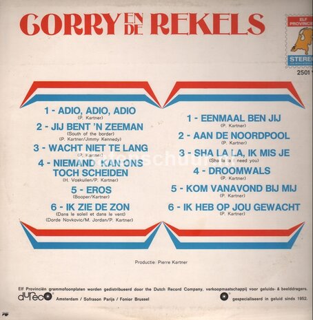 Corry En De Rekels - Corry En De Rekels 2  (LP)