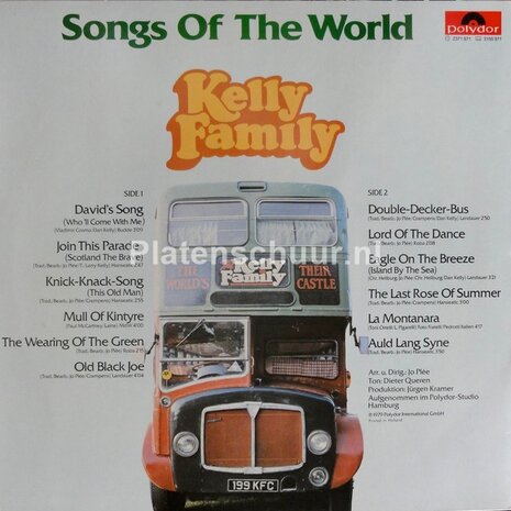 The Kelly Family - Songs Of The World  (LP)
