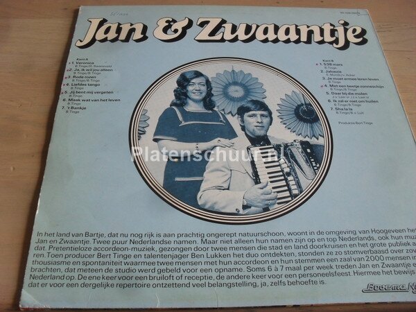Jan & Zwaan - Jan & Zwaantje  (LP)