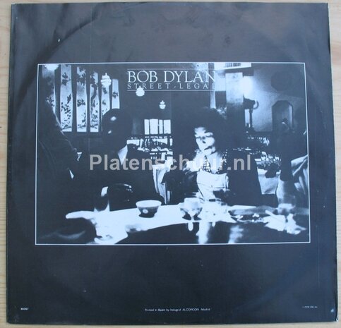 Bob Dylan - Street Legal  (LP)