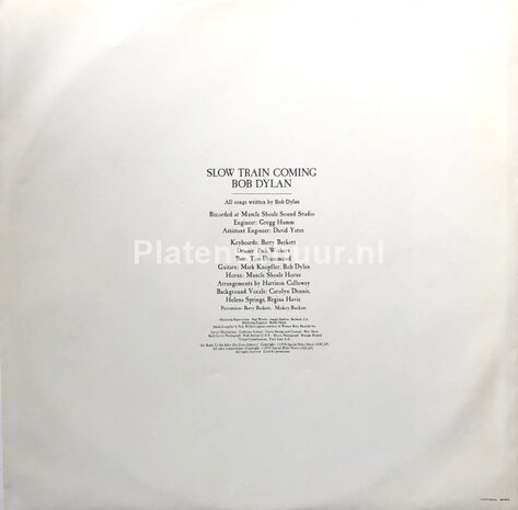 Bob Dylan - Slow Train Coming  (LP)