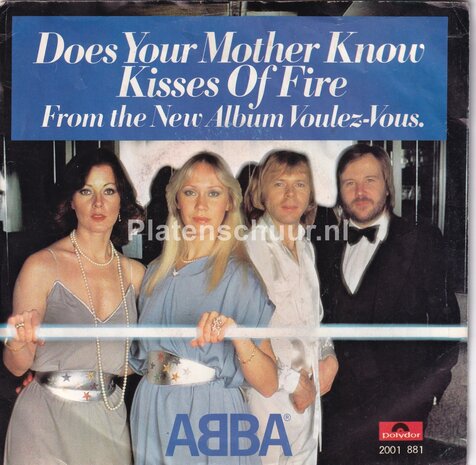 Abba - Does Your Mother Know / Kisses of fire