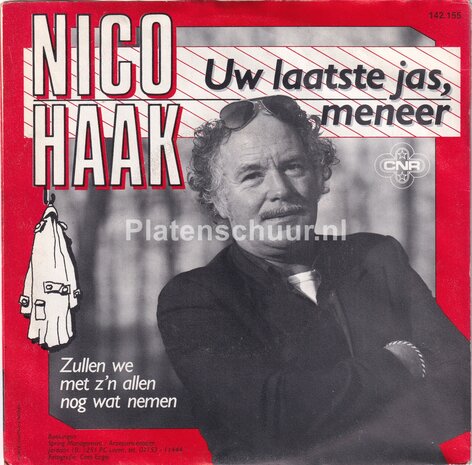 Nico Haak - Uw laatste jas meneer / Zullen we met z'n allen nog wat nemen