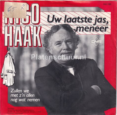 Nico Haak - Uw laatste jas meneer / Zullen we met z'n allen nog wat nemen