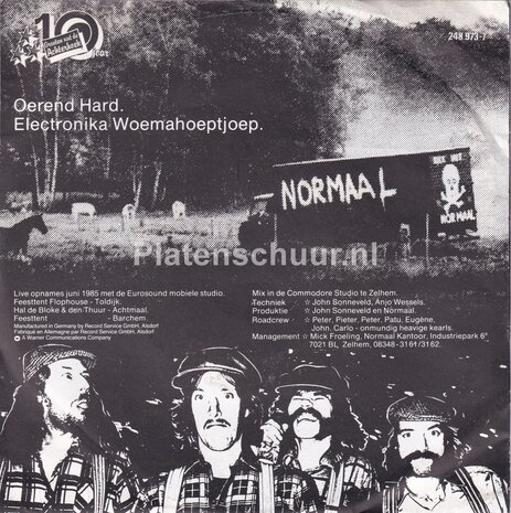 Normaal - Oerend Hard (Live) / Elektronika Woemahoeptjoep (Live)