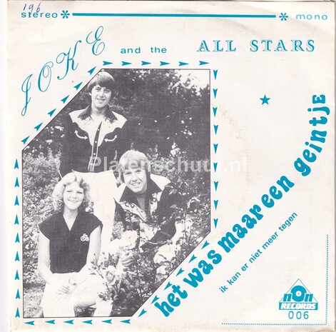 Joke and the All Stars - Het was maar een geintje / Ik kan er niet meer tegen