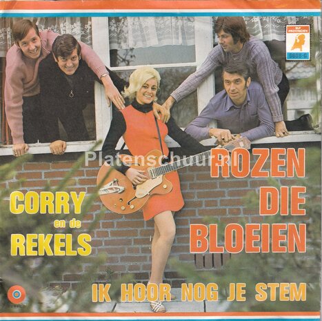 Corry en de Rekels - Rozen die bloeien / Ik hoor nog je stem
