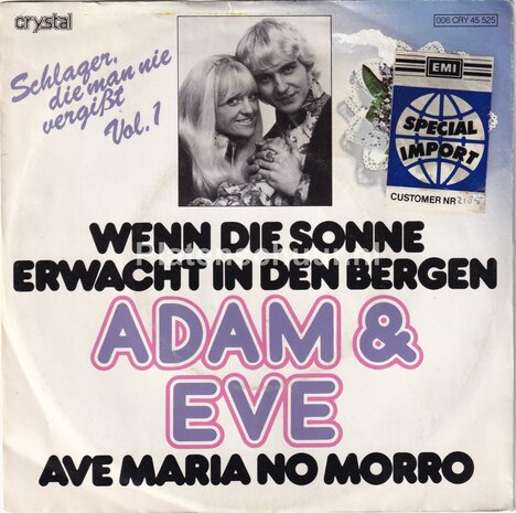 Adam & Eve - Wenn die sonne erwacht in den bergen / Ave Maria No Morro