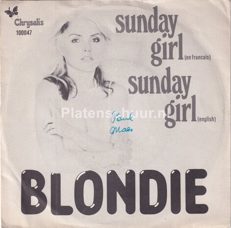 Blondie - Sunday Girl (En Francais) / Sunday Girl (English)