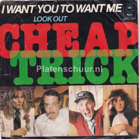 Cheap Trick - I Want You To Want Me / Look Out