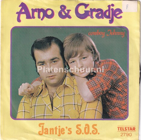 Arno & Gradje - Jantje's S.O.S. / Cowboy Johnny