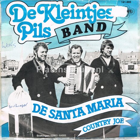 De Kleintjes Pils Band - De Santa Maria / Country Joe