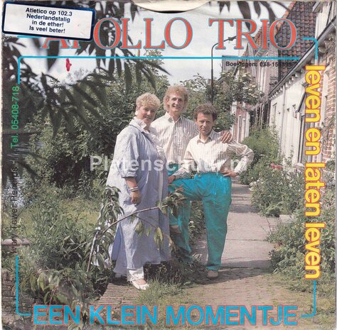 Apollo Trio - Een klein momentje / Leven en laten leven