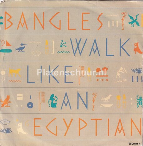 Bangles - Walk Like An Egyptian / Angels don't fall in love