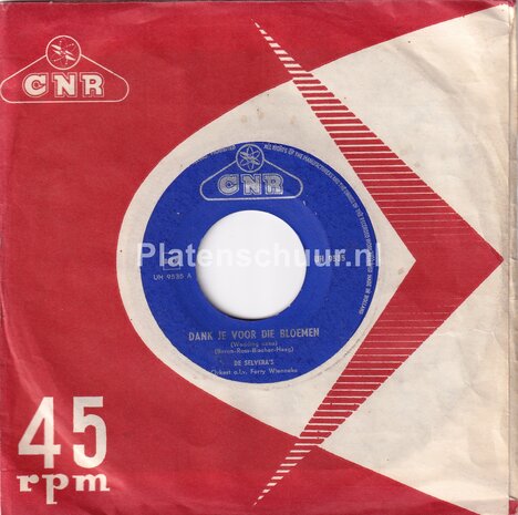 De Selvera's - Dank je voor die bloemen / Rikketie - Boem