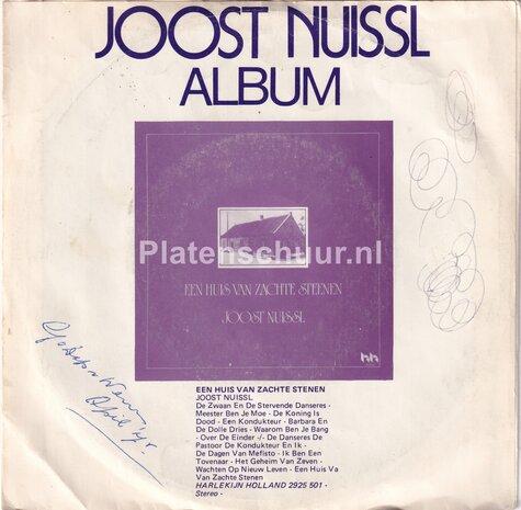 Joost Nuissl - Ik ben blij dat ik je niet vergeten ben / De danseres, de pastoor, de kondukteur en ik