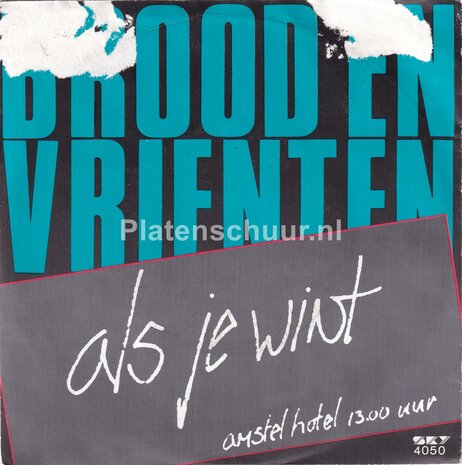 Brood en Vrienten - Als je wint (Heb je vrienden) / Amstel Hotel 13.00 uur